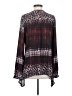 NY Collection 100% Polyester Burgundy Long Sleeve Blouse Size S - photo 2