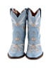Dingo 100% Leather Blue Ankle Boots Size 6 - photo 2