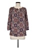 DR2 Brown 3/4 Sleeve Blouse Size M - photo 1