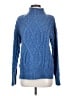L.L.Bean Blue Turtleneck Sweater Size S - photo 1