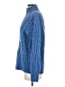 L.L.Bean Blue Turtleneck Sweater Size S - photo 5