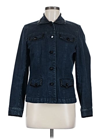 Jones New York Signature Denim Jacket (view 1)