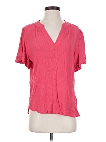 Well Worn Short Sleeve Blouse (view 1)