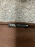 Zara Brown Short Sleeve Top Size M - photo 7