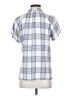 Rails Plaid Blue Short Sleeve Button-Down Shirt Size S - photo 2