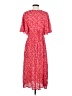 Hinge 100% Viscose Paisley Red Casual Dress Size XS - photo 2