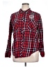 Walmart Plaid Red Long Sleeve Button-Down Shirt Size XL - photo 1