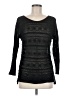 Alice + Olivia 100% Linen Black Pullover Sweater Size M (estimated) - photo 1