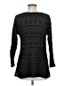 Alice + Olivia 100% Linen Black Pullover Sweater Size M (estimated) - photo 2