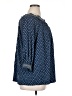 Chaps Blue 3/4 Sleeve Blouse Size 1X - photo 4