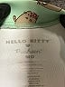 Hello Kitty Hearts Teal Green Casual Skirt Size M - photo 4
