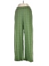 Assorted Brands Plaid Green Casual Pants Size 6 (estimated) - photo 1
