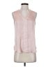 Banana Republic 100% Polyester Pink Sleeveless Blouse Size XS - photo 1