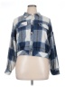 Unbranded 100% Polyester Plaid Blue Jacket Size XL - photo 1