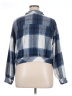 Unbranded 100% Polyester Plaid Blue Jacket Size XL - photo 2