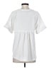 Andree by UNIT White Short Sleeve Blouse Size S - photo 2
