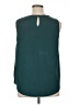 41Hawthorn 100% Polyester Teal Sleeveless Blouse Size 1X - photo 2