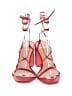 Lulus Red Sandals Size 8 - photo 2