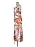 Aqua 100% Polyester Floral Pink Cocktail Dress Size XL - photo 5