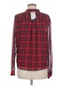 Tommy Hilfiger 100% Polyester Plaid Red Long Sleeve Blouse Size M - photo 2