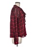 Tommy Hilfiger 100% Polyester Plaid Red Long Sleeve Blouse Size M - photo 4
