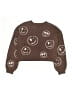 No Comment Print Brown Pullover Sweater Size 10 - 12 - photo 2