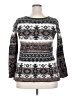 Free People Print Gray Pullover Sweater Size XXLEstimated - photo 2
