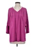 Aryeh Purple 3/4 Sleeve Blouse Size S - photo 1