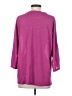 Aryeh Purple 3/4 Sleeve Blouse Size S - photo 2