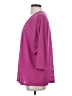 Aryeh Purple 3/4 Sleeve Blouse Size S - photo 5