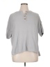 Lillusory Gray Short Sleeve Henley Size XL - photo 1