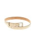 Talbots Ivory Leather Belt Size S - photo 1