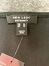New Look Solid Black Casual Dress Size 12 - photo 7