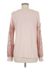 Maurices Pink Long Sleeve Top Size M - photo 2
