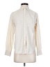 Everlane Houndstooth Ivory Long Sleeve Button-Down Shirt Size 0 - photo 1