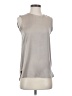 The Limited 100% Polyester Silver Sleeveless Blouse Size XS - photo 1