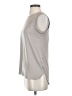 The Limited 100% Polyester Silver Sleeveless Blouse Size XS - photo 5