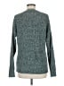 Pink Clover 100% Polyester Tweed Teal Pullover Sweater Size M - photo 2