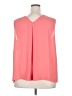 Violet & Claire 100% Polyester Pink Sleeveless Blouse Size 2X - photo 2