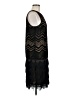 Max Studio 100% Polyester Chevron-herringbone Black Cocktail Dress Size M - photo 4