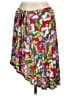 Blue Sketch 100% Rayon Red Ivory Poncho Size M - photo 2