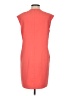 ERIN Erin Fetherston 100% Polyester Orange Pink Casual Dress Size 2 - photo 2