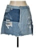 Sunset & Spring 100% Cotton Blue Denim Skirt Size L - photo 1