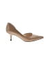 Bally 100% Leather Tan Heels Size 7 1/2 - photo 1