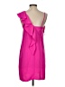 Amanda Uprichard 100% Polyester Pink Cocktail Dress Size P (petite) - photo 2