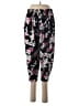 Unbranded Floral Black Casual Pants Size S - photo 1