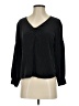 Amour Vert 100% Silk Black Blouse Size S - photo 1