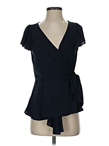 Ann Taylor LOFT Short Sleeve Blouse (view 1)