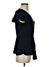 Ann Taylor LOFT 100% Polyester Blue Short Sleeve Blouse Size XS - photo 4