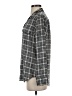 Equipment 100% Silk Tweed Gray Long Sleeve Silk Top Size XS - photo 5
